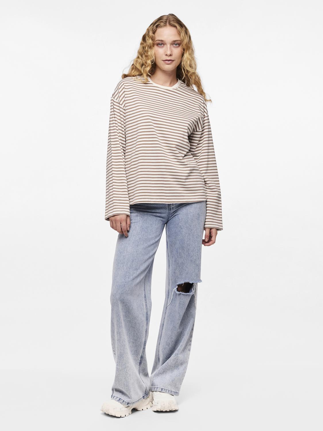 PCSADIE T-Shirt - Cloud Dancer